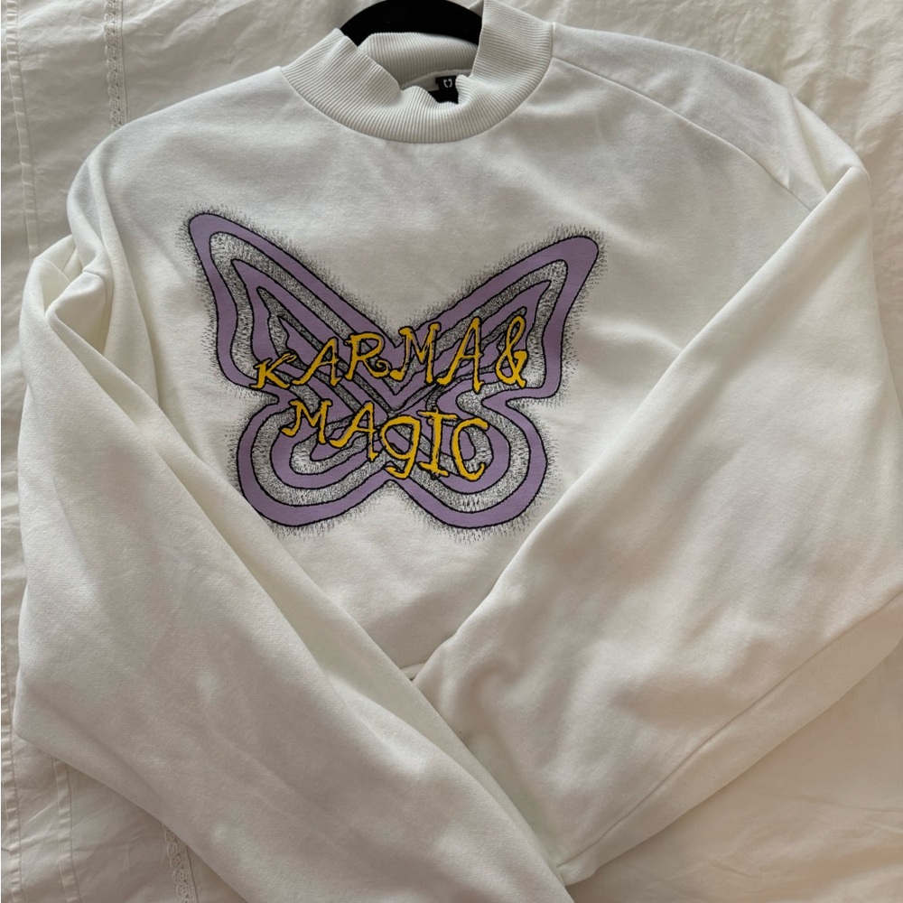 Cropped sweatshirt